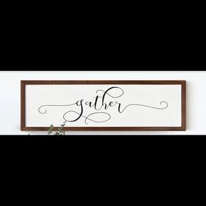 Wall art “gather”